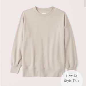 Abercrombie boyfriend crewneck